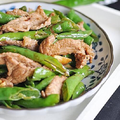 营养美味的辣椒炒土猪肉