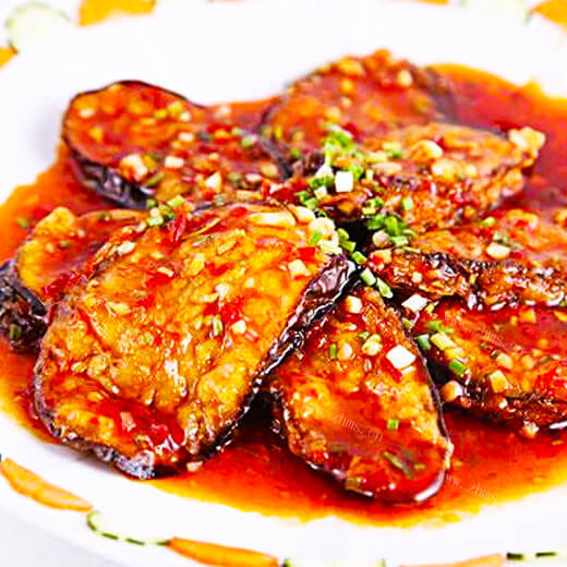 美味的鱼香茄饼的做法