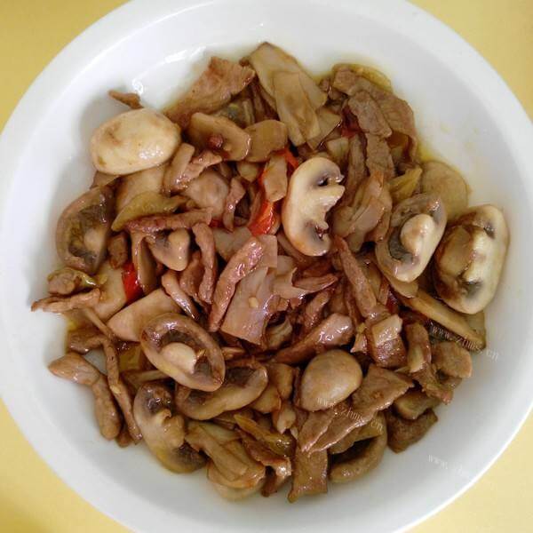 好吃的蘑菇肉