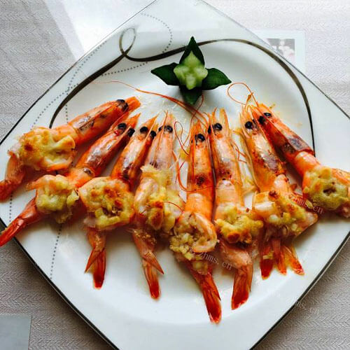 美味的百里香芝士焗虾