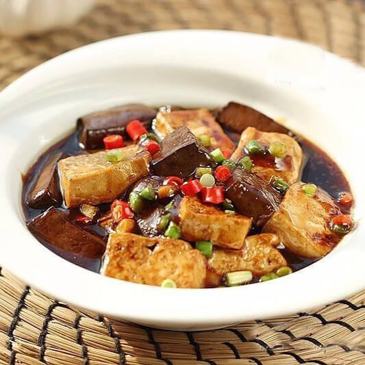 美味的蚝油鸭血