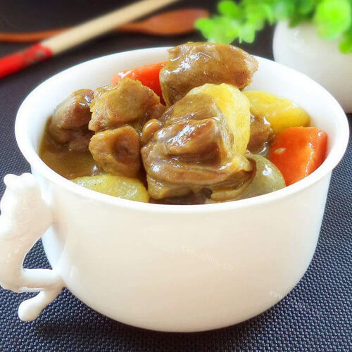好吃的咖喱羊肉煲