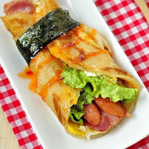 家常椒盐葱香手抓饼