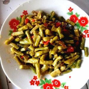 简单的自制无添加酸豆角
