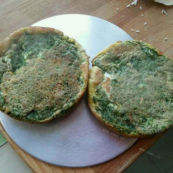 美味的茴香煎蛋