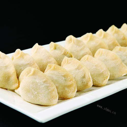 美味的手工素饺子