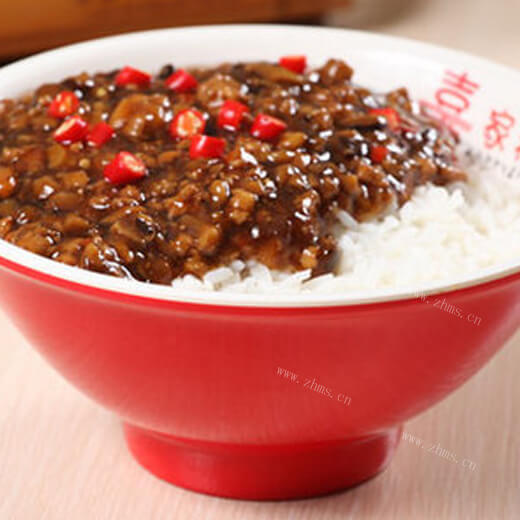 香辣美味麻辣拌饭粒