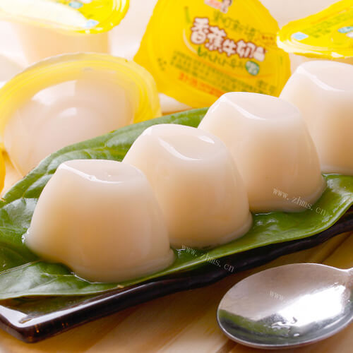 美味香蕉果冻