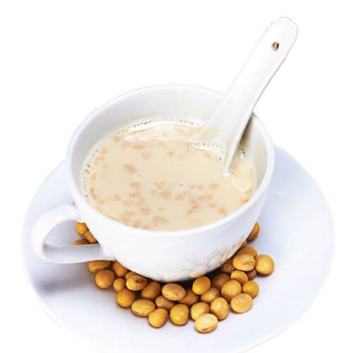 营养的莲子燕麦豆浆