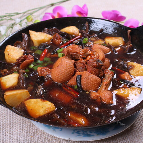 美味的老鹅土豆煲