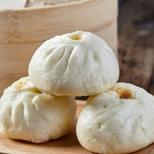 软香芽菜肉包子