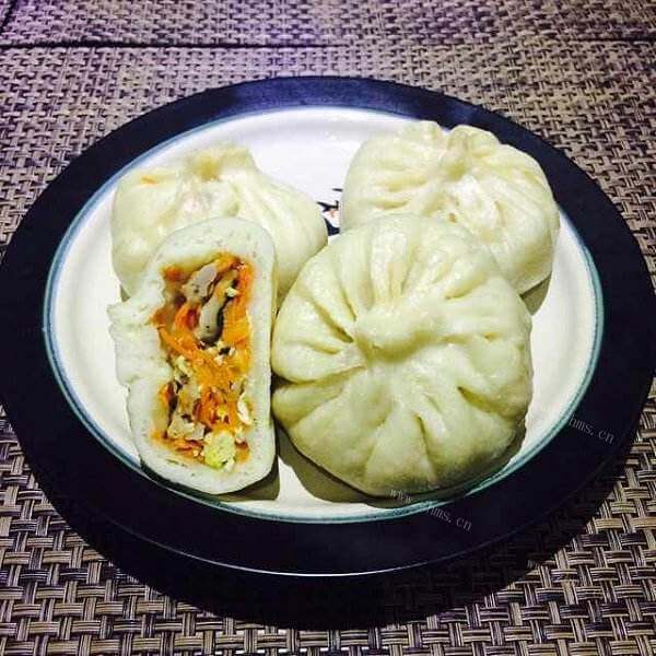简单的素萝卜包