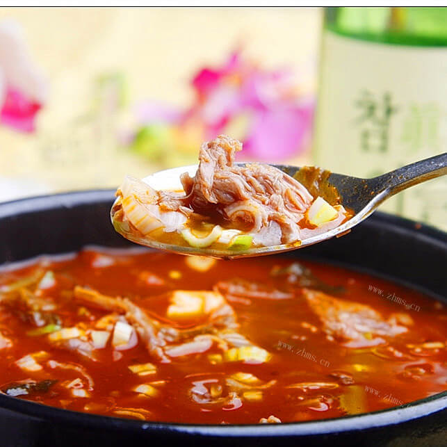 复杂的手撕狗肉汤