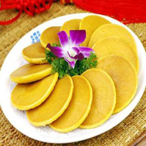 脆脆的奶香薄饼