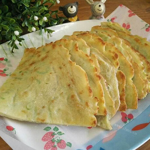 不错的焗丝瓜蛋饼