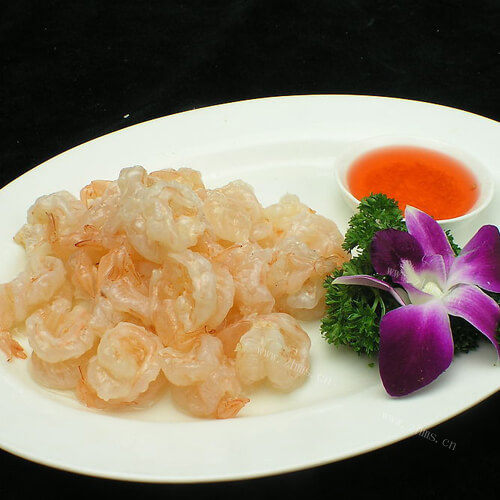 好吃的油菜虾仁海鲜菇