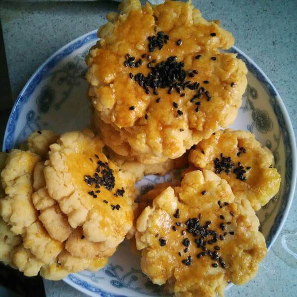 自制花生仁桃酥