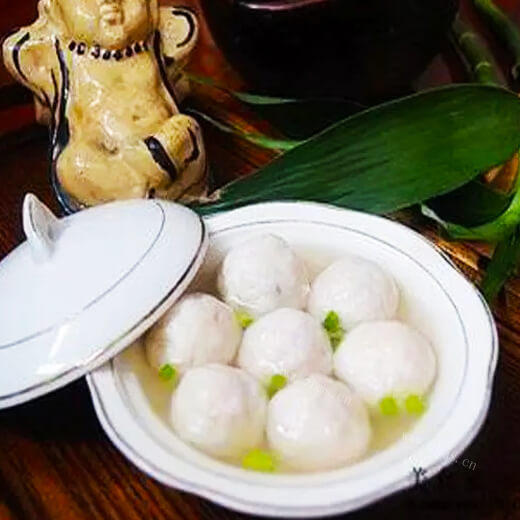 营养美食闽南鱼丸