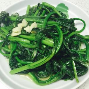 营养的蒜泥菜心