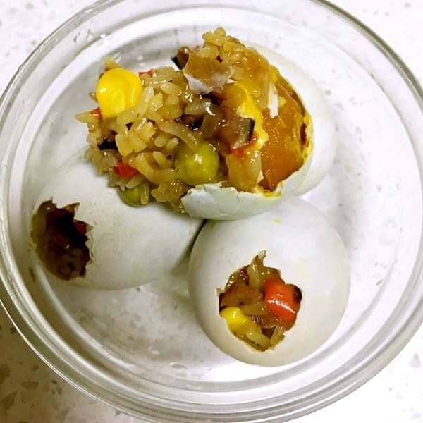 口感饱满的黄金糯米蛋