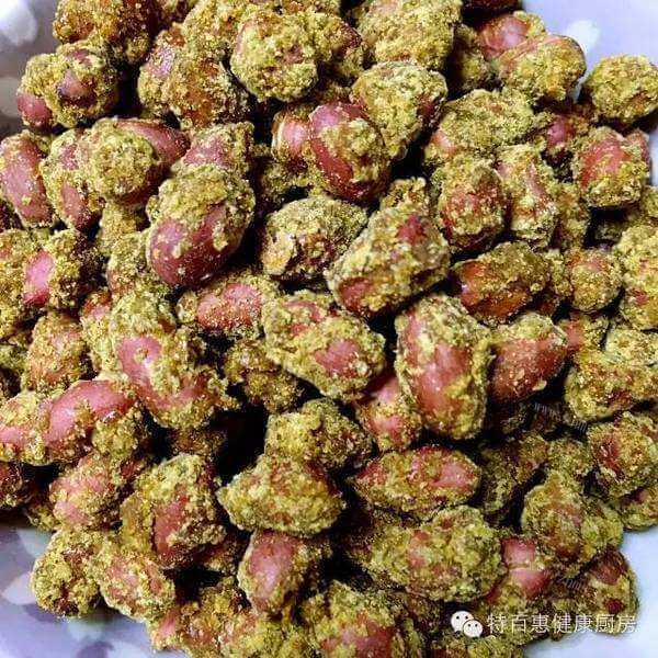 美味的蜂蜜糖酥花生
