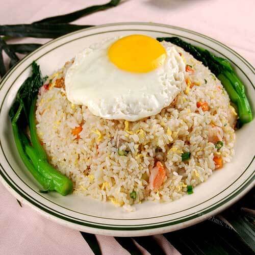 可口的番茄风味炒饭