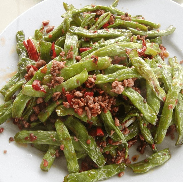 家常菜干煸芸豆丝