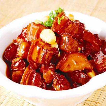 美味的上海崇明红烧肉