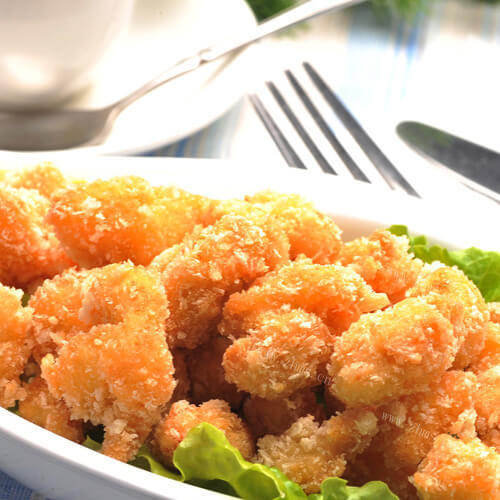 美味的炸粉片