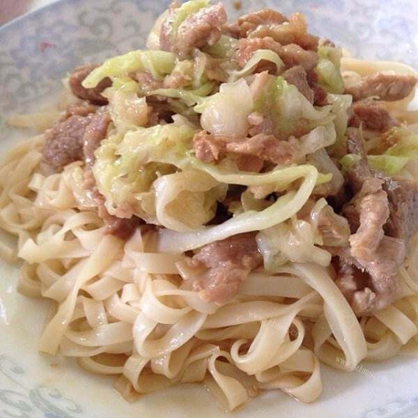 咸香的包菜肉丝