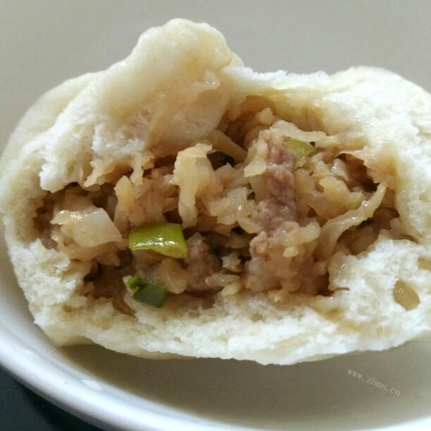 风味独特的干萝卜丝肉包