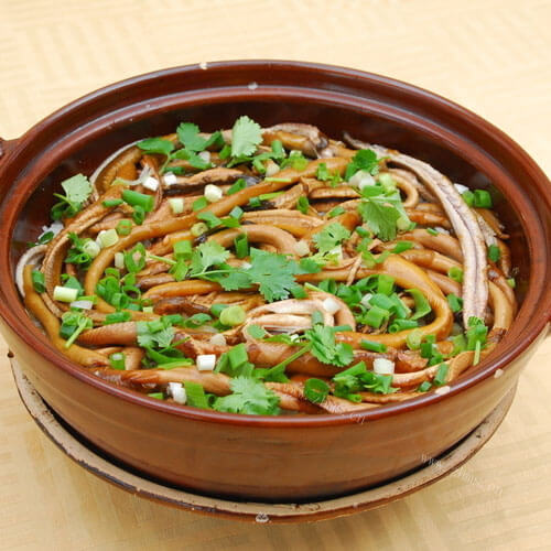 美味的血鳝饭