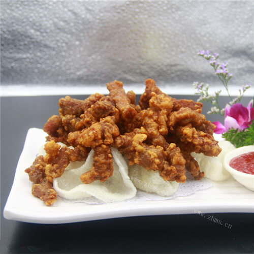 香酥鲜嫩的闽南醋肉