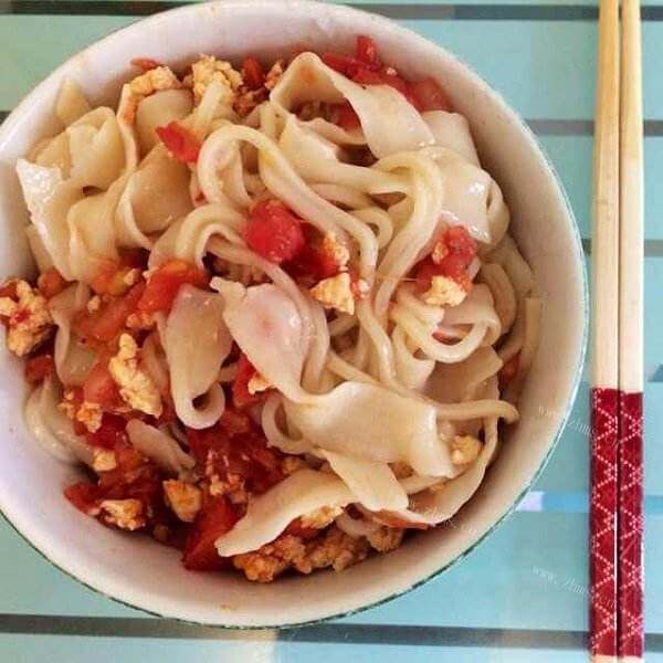 晚餐水撅面