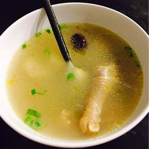 营养的鸡汤粥