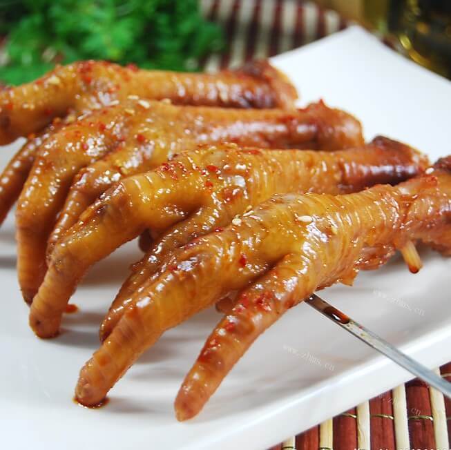 美味的蒸鸡脚 