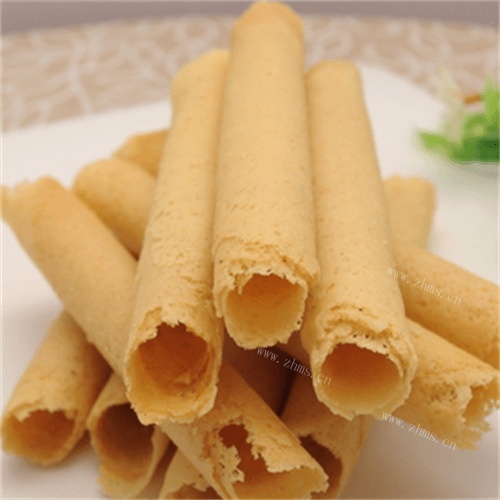 美味的鸡蛋卷煎