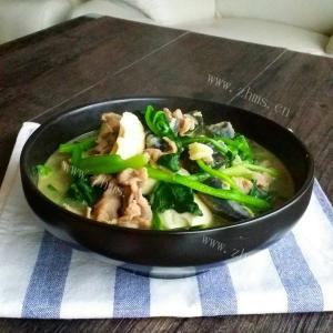 好吃的芥菜肉丸豆腐煲