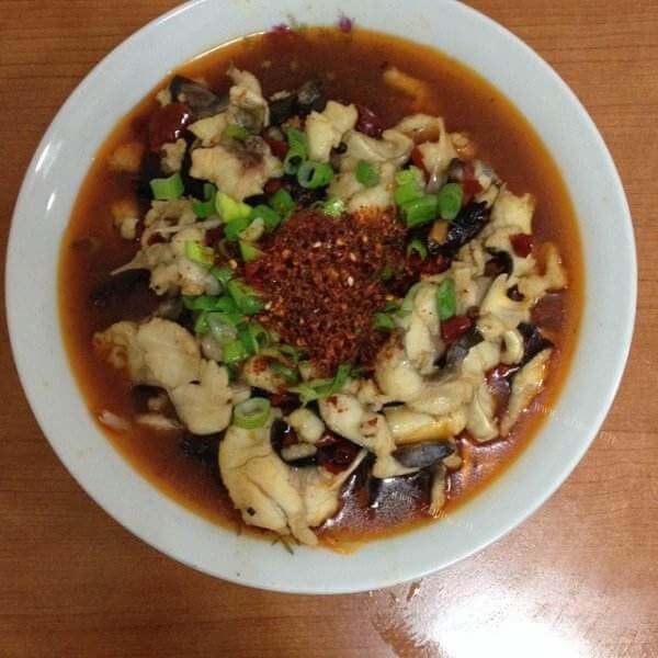美味的麻辣鲜香水煮鱼