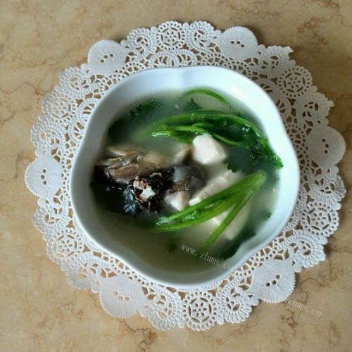 好吃的如意豆腐鱼头汤