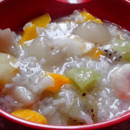 好喝的创意水果腊八粥