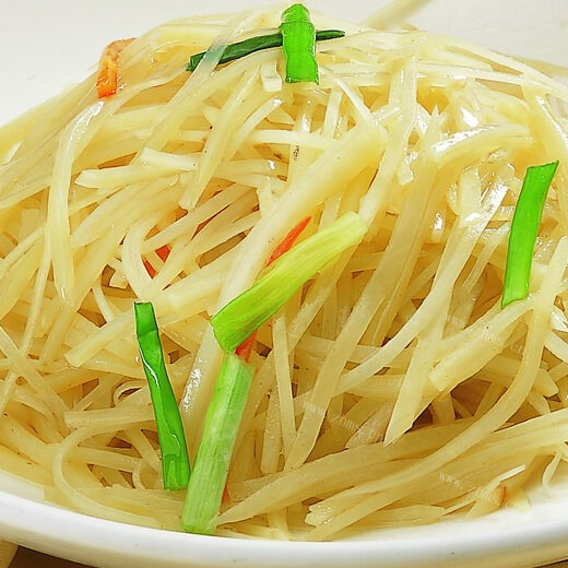 家常腊肉炒土豆丝