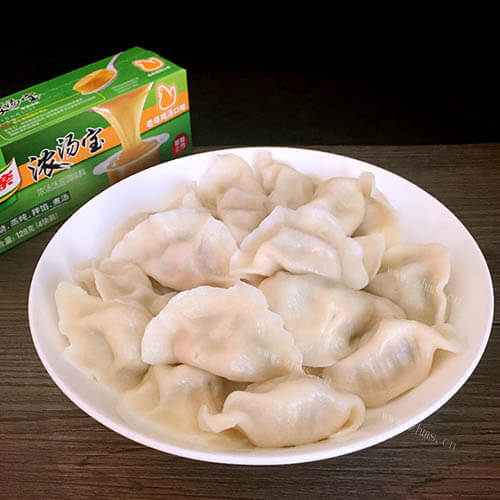 自制猪肉萝卜白菜饺子