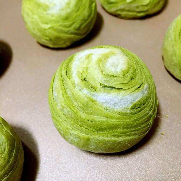 好吃抹茶五仁酥