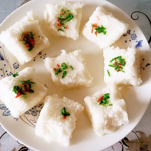 美味的蒸松糕