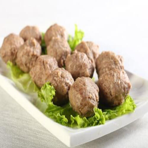 美味牛肉丸萝