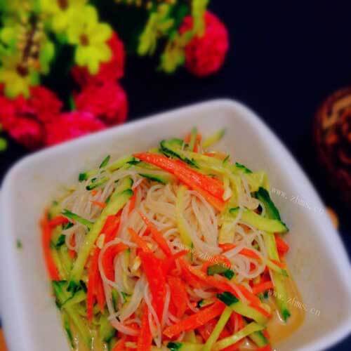 美味的麻酱拌粉丝