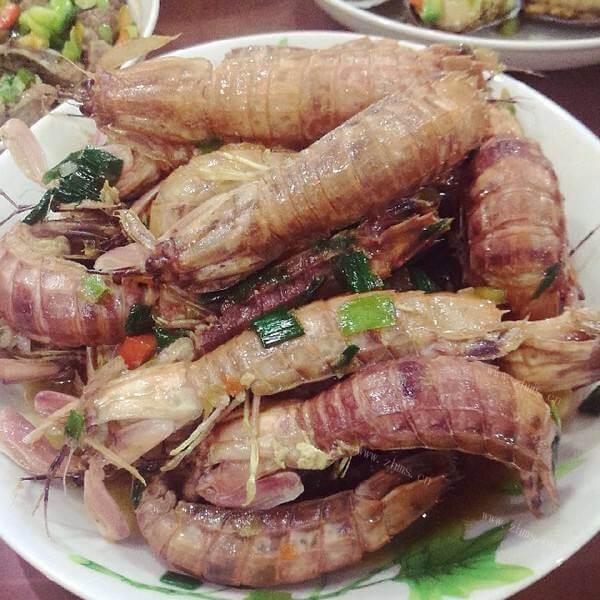 美味香酥皮皮虾