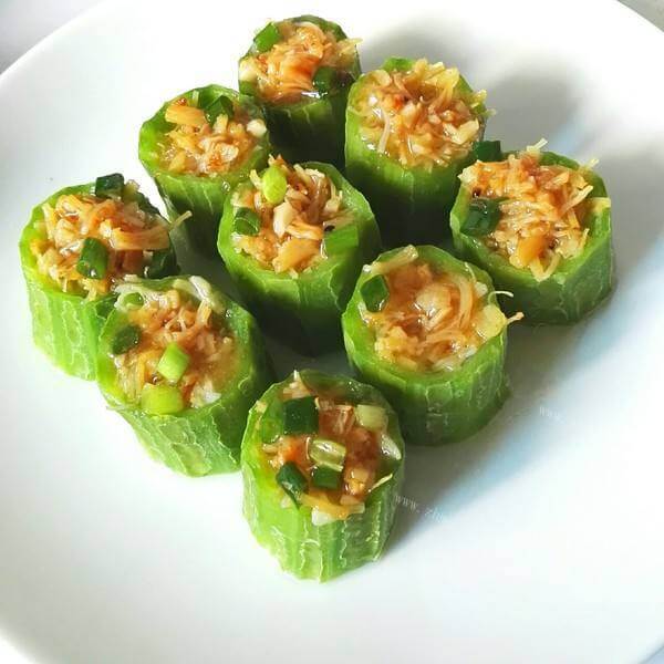 简单干贝菜心