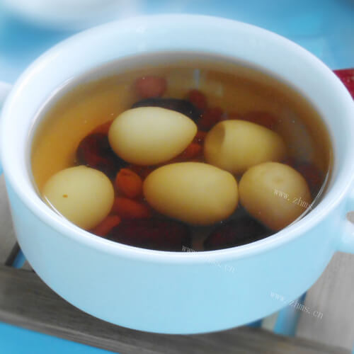 解渴清凉黑糖鹌鹑蛋甜汤